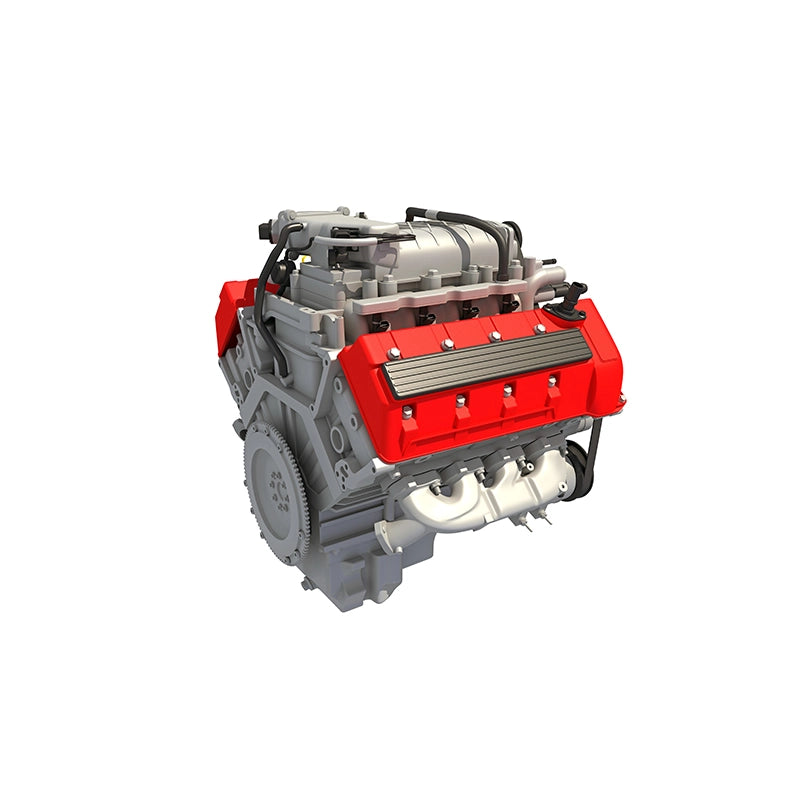 Compact Turbocharged Engine