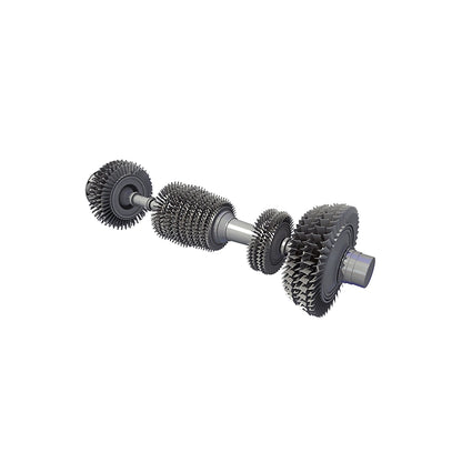 Heavy-Duty Multi-Gear Shaft