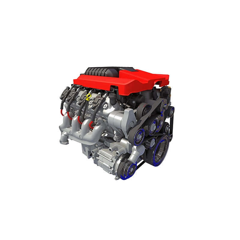Compact Turbocharged Engine